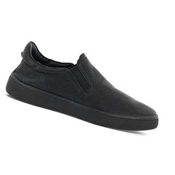 Ecco Street Tray Retro Slip-on Fritidssko Herre Svarte | NO 499ILH